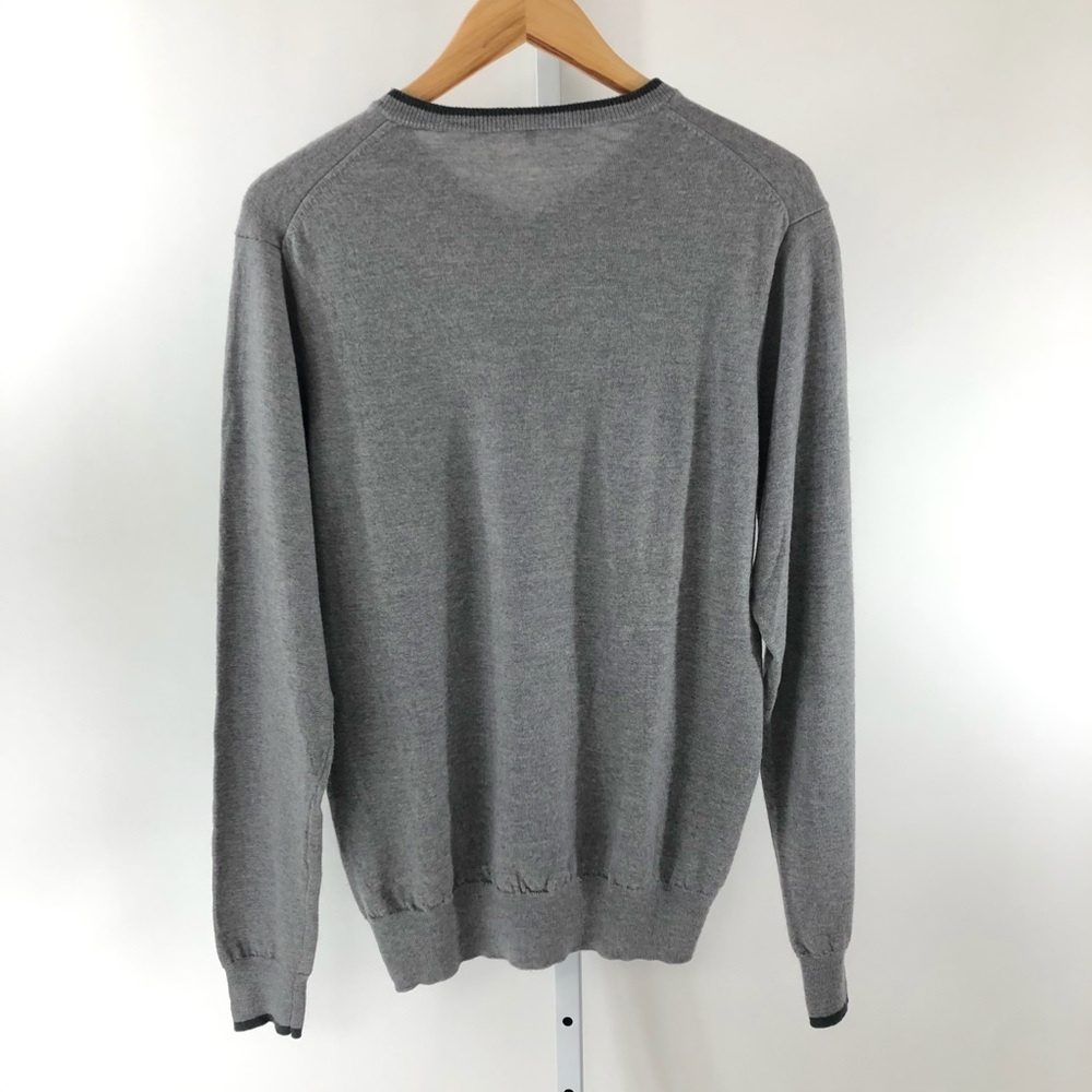 Sold Under Armour Men’s Gray Merino Wool Sweater - Picture 7 of 8